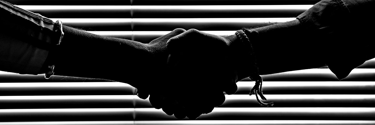 People shaking hands